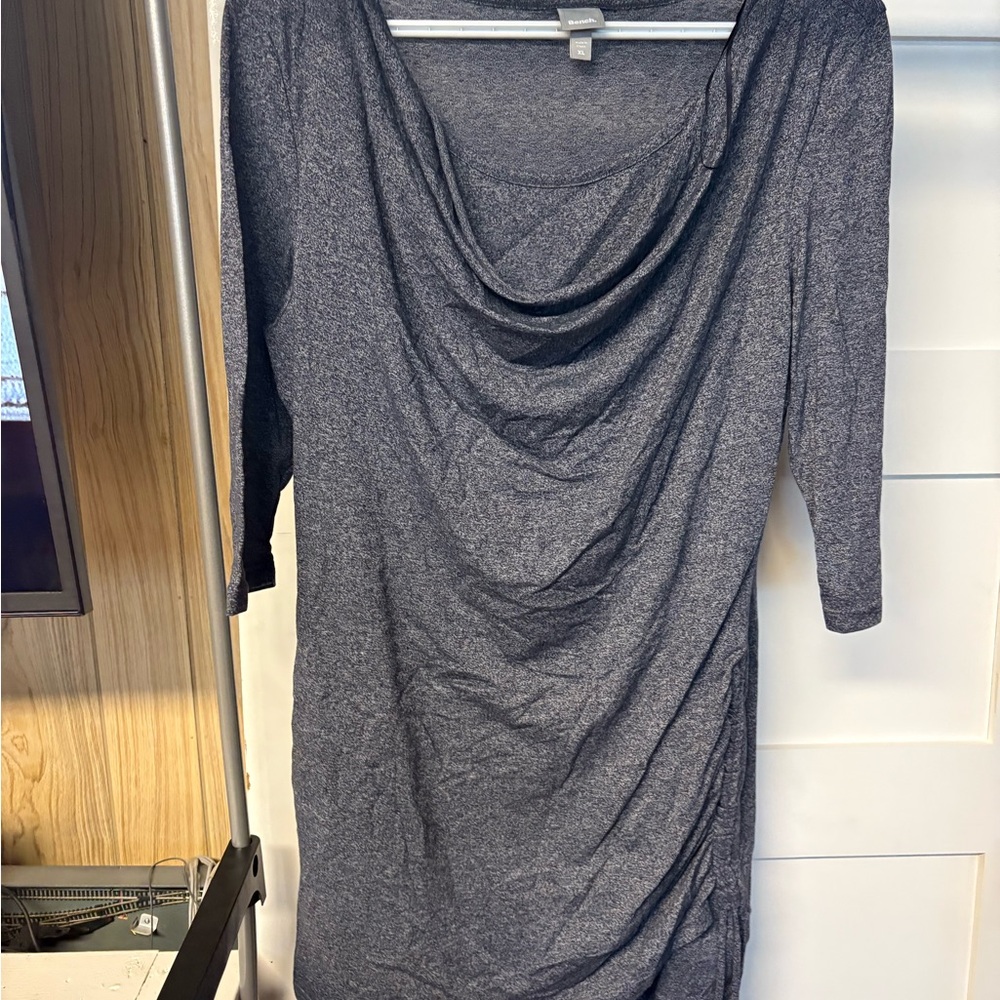 Bench Charcoal Long Sleeve Dress